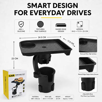 Car Cup Holder Tray Table