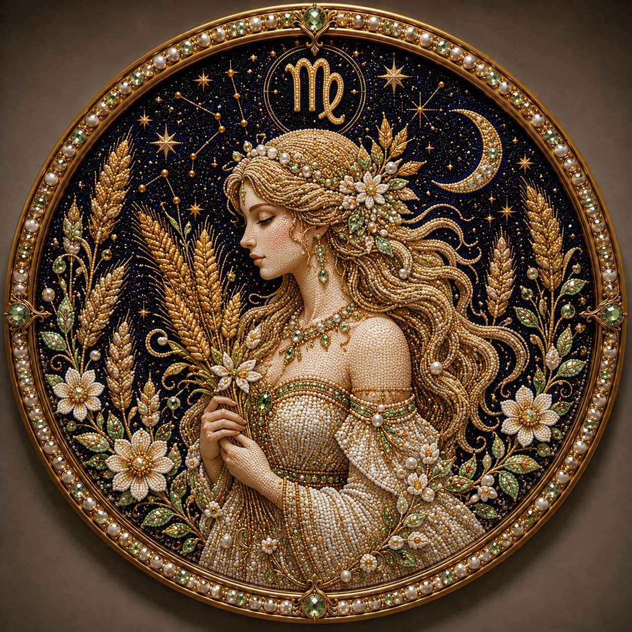 🔥 Only a few sets left!💎 12 Zodiac Signs Pearl Art Kit