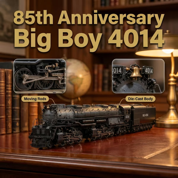 💥🏆Big Boy 4014 85th Anniversary Steam Giant Die-Cast Model