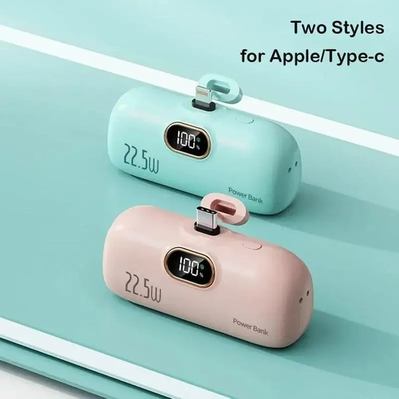 🔋 Mini Direct-Plug Power Bank