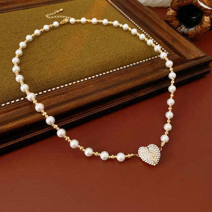 New Magnetic Pearl Heart Necklace🥰