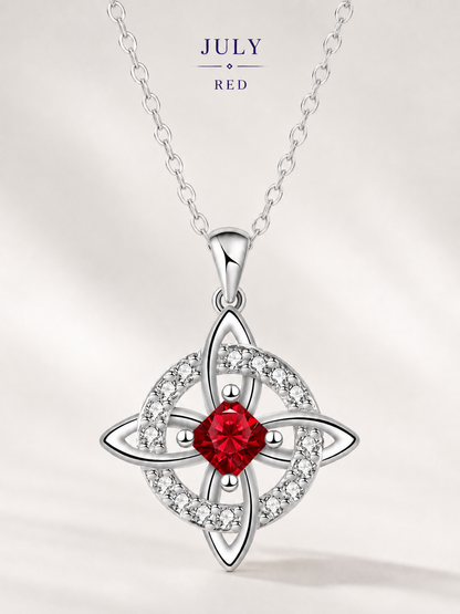 💫Birthstone Witches Knot Necklace
