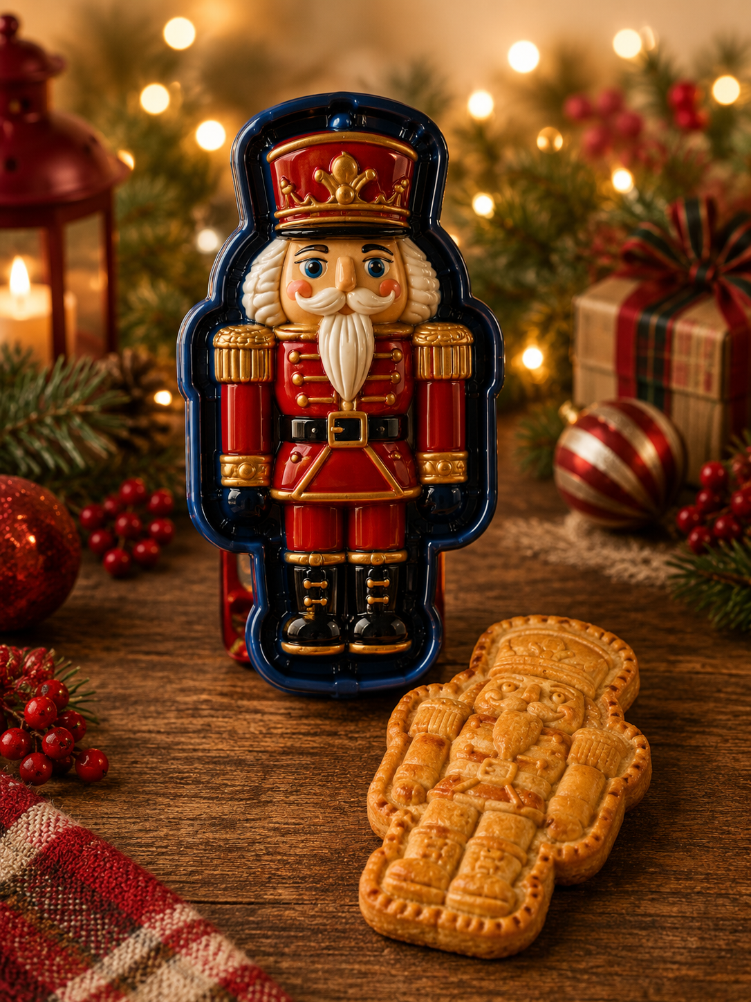 🎄 9-Design Christmas Mini Pie Mold Collection 🥧✨