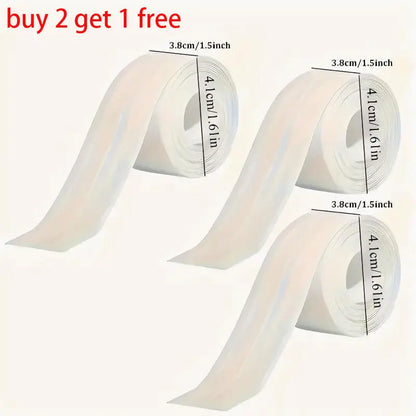 💧 Waterproof Peel & Stick Caulk Tape – Instant Bathroom & Kitchen Edge Refresh
