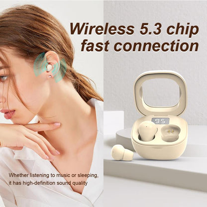 Mini Invisible Headphones Bluetooth 5.4 True Wireless In-Ear Earphones