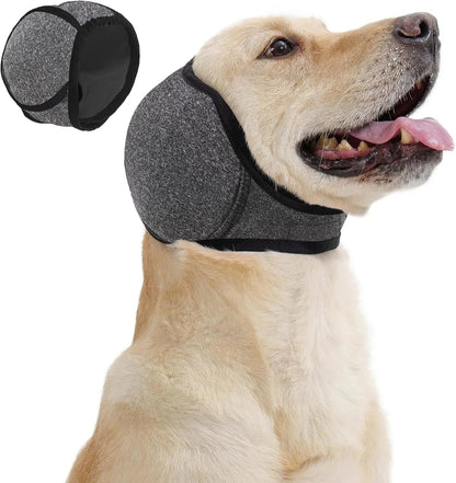 Dog Calming Ear Wrap — Stop Anxiety from Fireworks, Thunder & Baths