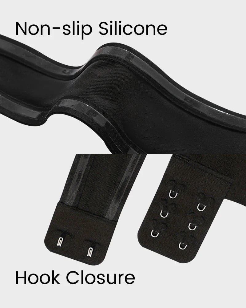 ⏰Buy 1 Get 1 Free💕Non-Slip Crossover Side Hook Bandeau Bra