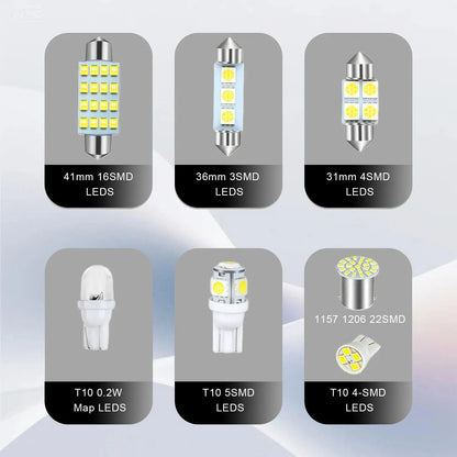 🔥 FLASH SALE: 70 & 42 Pcs Interior Car Light Kit