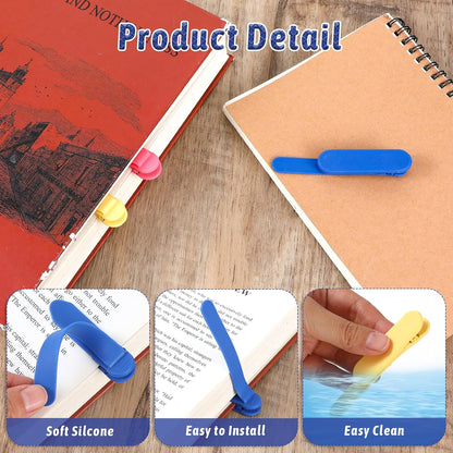 📚  Automatic Silicone Bookmarks
