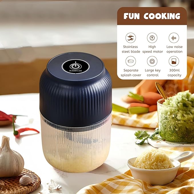 Cordless Mini Food Chopper – Chop, Mince & Blend in Seconds