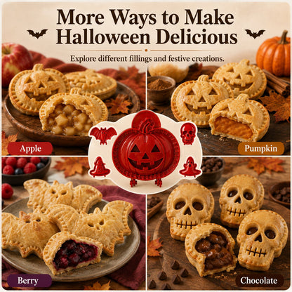 🎃  Halloween Mini Hand Pie Mold Set