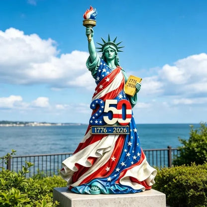 ⚡️Flash Sale｜Handmade USA 250th Anniversary Statue of Liberty Figurine