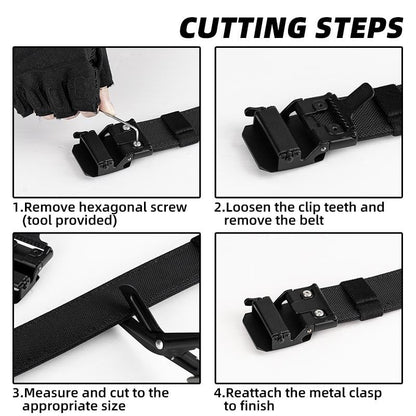 🔗 Ultra-Durable Ratchet Belt – Built for Action