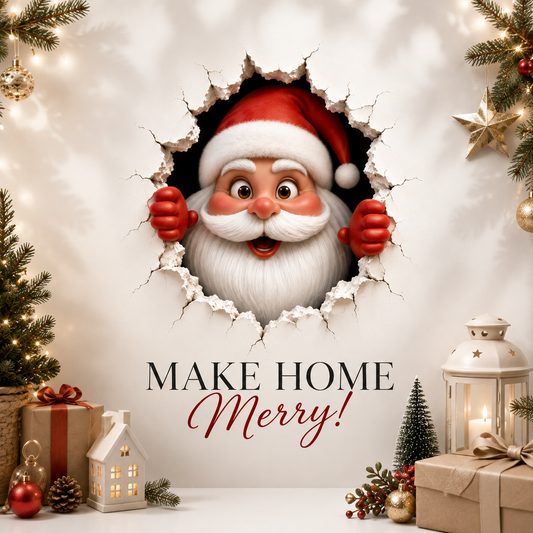 😍Santa Claus Wall Sticker