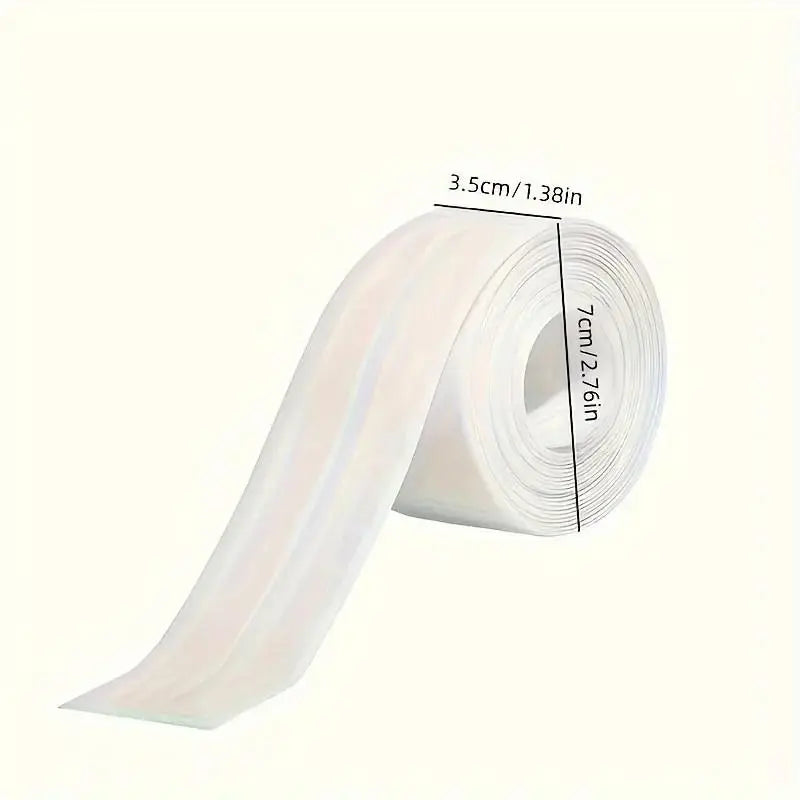 💧 Waterproof Peel & Stick Caulk Tape – Instant Bathroom & Kitchen Edge Refresh