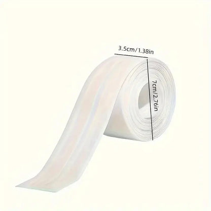 💧 Waterproof Peel & Stick Caulk Tape – Instant Bathroom & Kitchen Edge Refresh
