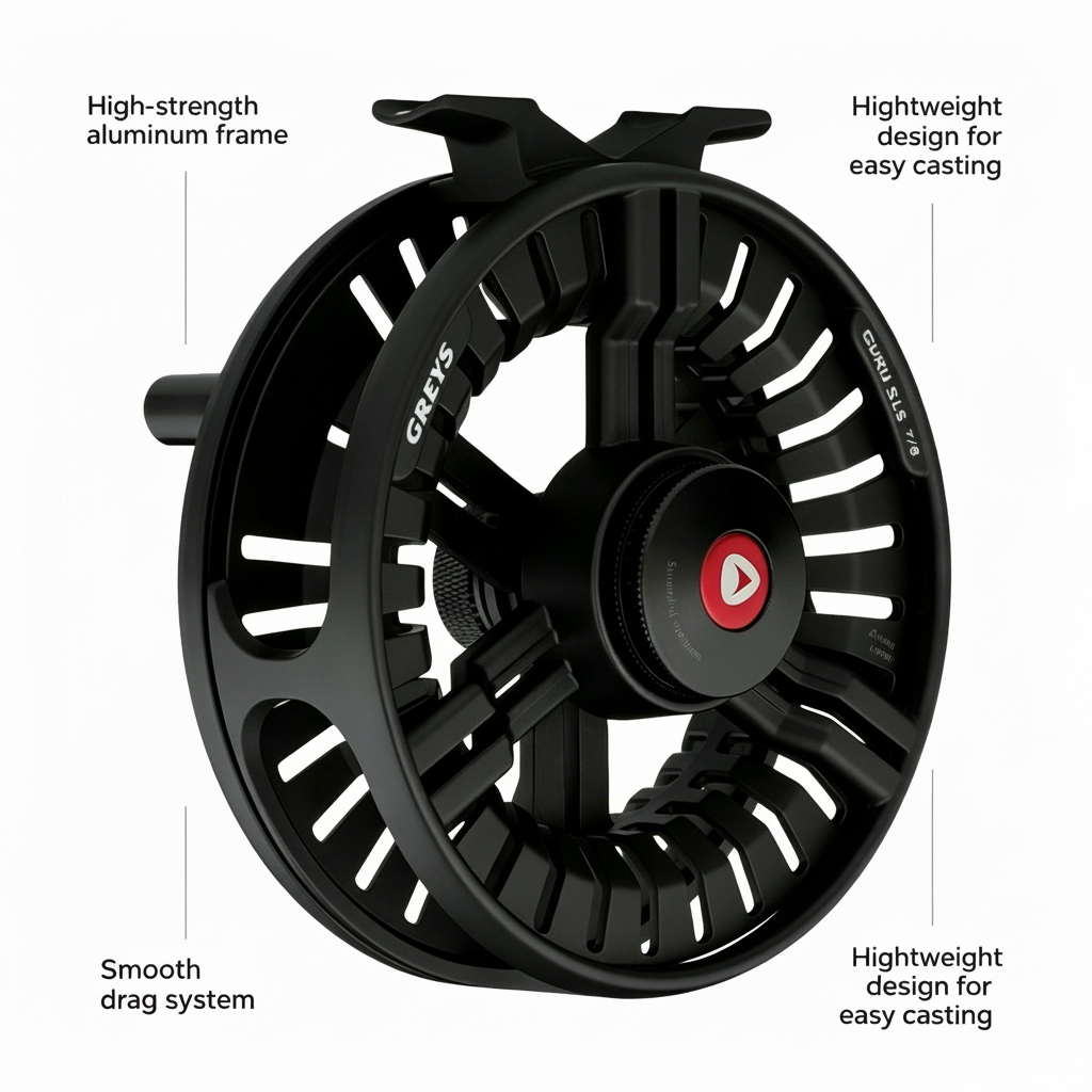 🎣 ProCast™ Large Arbor Fly Reel ⚡Ultra-Smooth Disc Drag • Fast Line Retrieval