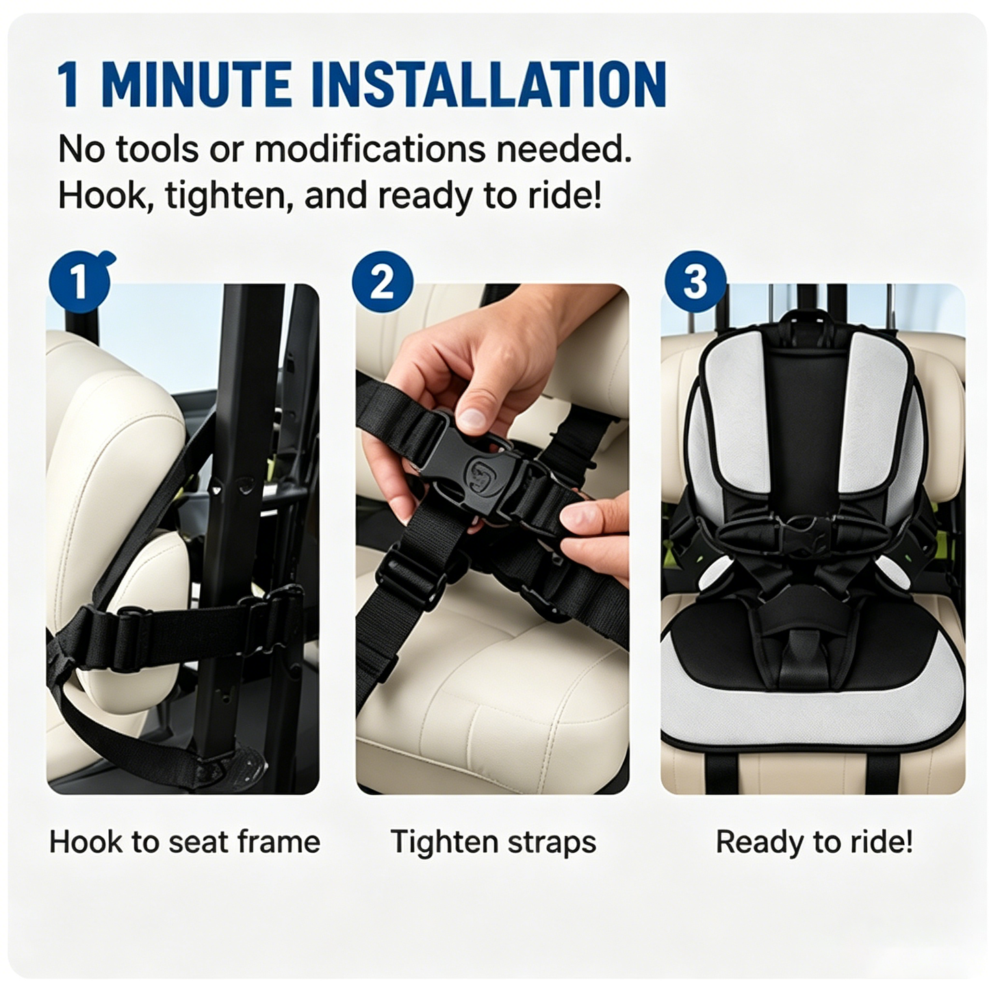 👶⛳ SafeRide™ Golf Cart Child Harness 🚗💨