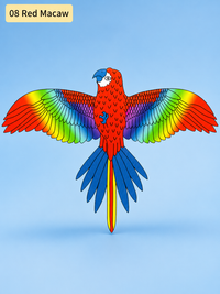 08 Red Macaw
