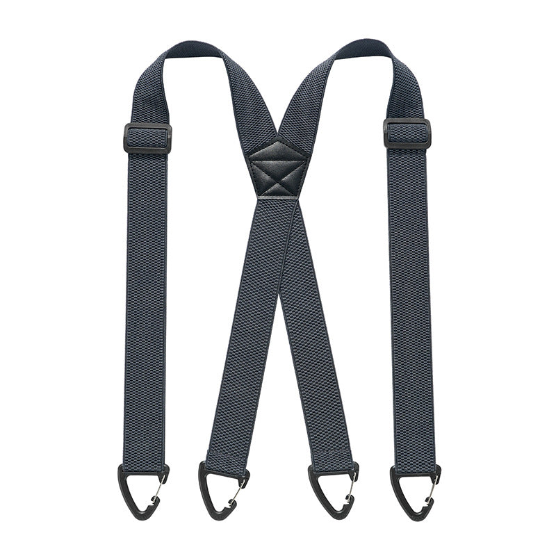 ⏰X Back Hidden Suspender 1.5 Inches Under Clothing Heavy Duty Work Suspenders for Men Women