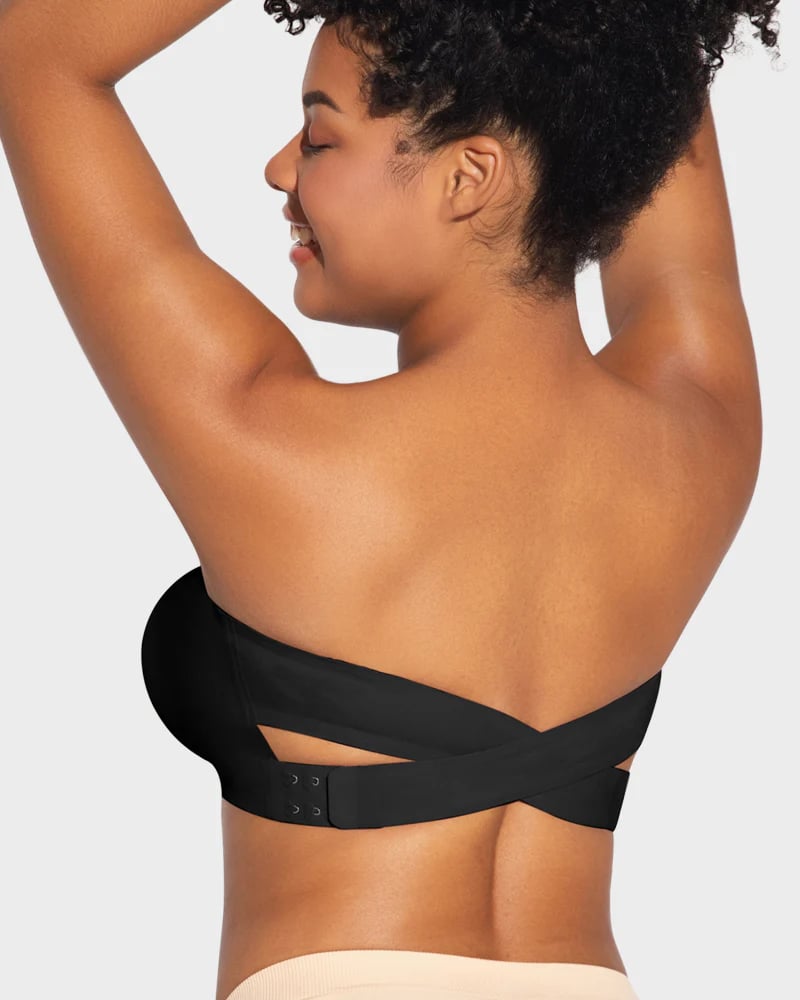 ⏰Buy 1 Get 1 Free💕Non-Slip Crossover Side Hook Bandeau Bra