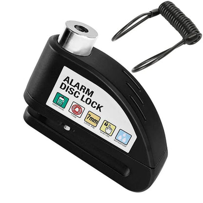 🛡️ Motorcycle Disc Brake Lock Alarm | 110dB Anti-Theft Security
