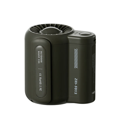 ❄️ Portable Waist Fan | Hands-Free Cooling Fan for Outdoor Work