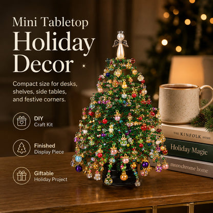 🎁 Unique Christmas Gift 2026 | DIY Beaded Christmas Tree Craft Kit for Creative Holiday Fun