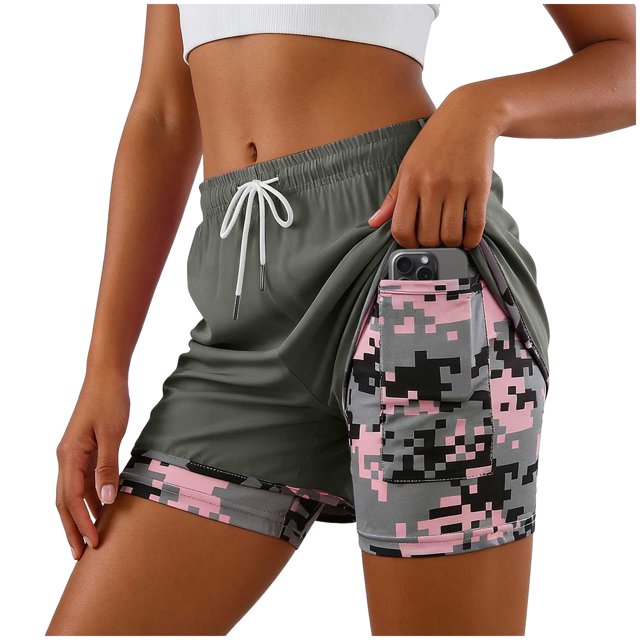 🏃‍♀️ Women's High-Waisted Athletic Shorts