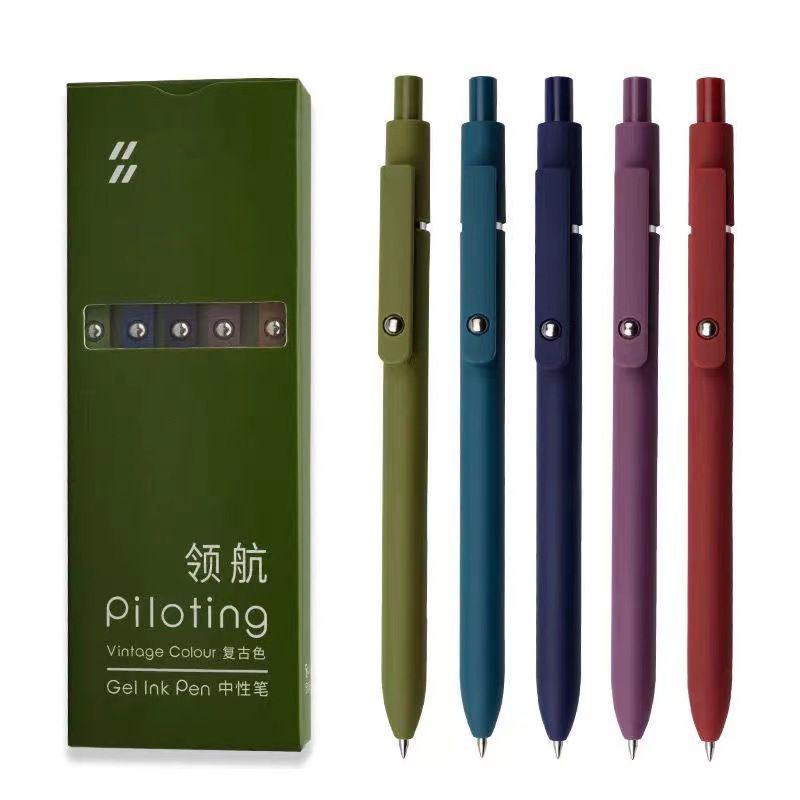 ✍️Minimalist Retractable Gel Pens Set