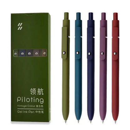 ✍️Minimalist Retractable Gel Pens Set