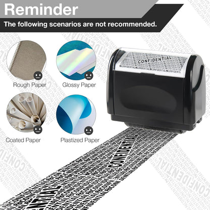 🔥HOT SALE 49% OFF✨Privacy Protection Security Roller Stamp — Address & Billing Info Blocker, Home & Office Mailing Essentials 100m Long-Lasting Roll