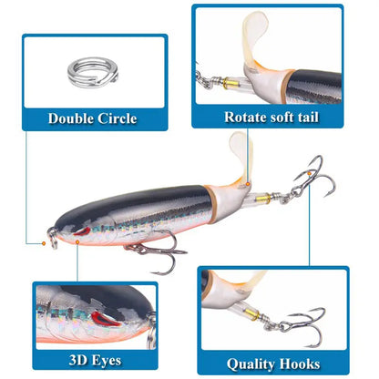🎣6 pcs Artificial Fishing Lure
