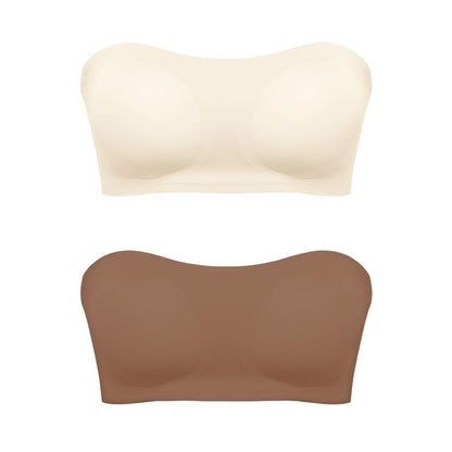 ⏰Buy 1 Get 1 Free💕Non-Slip Crossover Side Hook Bandeau Bra
