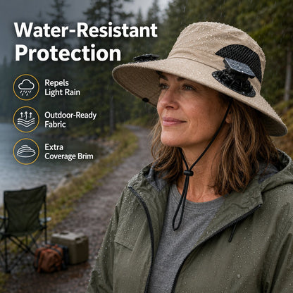🔥HOT SALE 49% OFF - ☀️Solar-Powered Outdoor Cooling Fan Hat