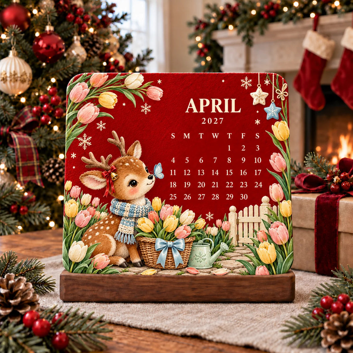 🎄🗓️ Christmas Limited-Edition — 🪴✨ Eco-Friendly Plantable “Timeless” Seed Calendar 2027
