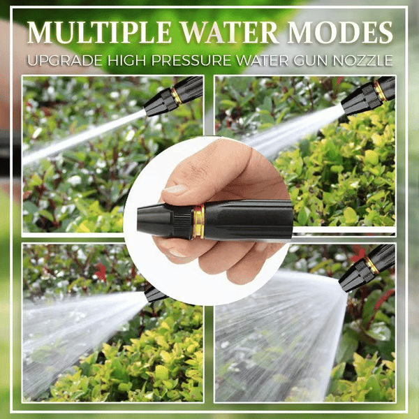 🏠🚗High Pressure Car Wash Water Gun - All-in-One Kit with Power Booster Nozzle⚡