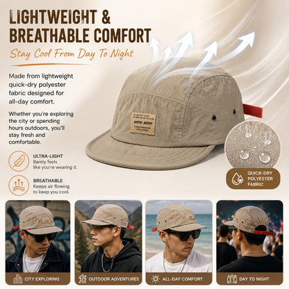 🔥49% OFF- 🧢 Vintage Japanese-Inspired Quick-Dry Breathable Snapback Cap