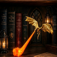 Gold Dragon + Red Flame