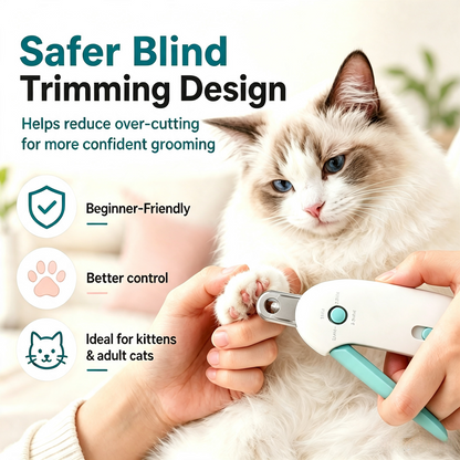🐾 Purrfect Claw Clipper – Safe Trim for All Cats✂️