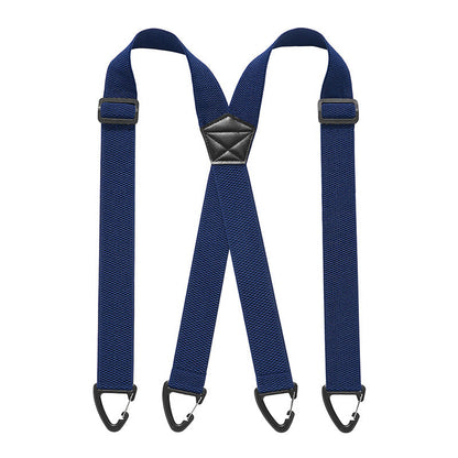 ⏰X Back Hidden Suspender 1.5 Inches Under Clothing Heavy Duty Work Suspenders for Men Women