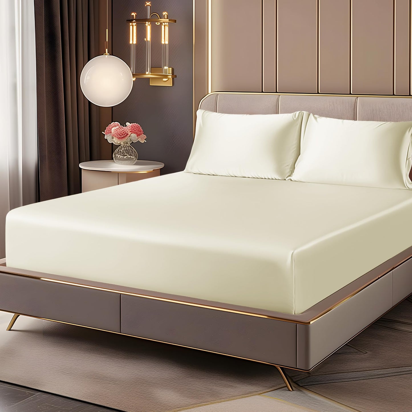 ❄️ Transform any mattress into a cool, silky-smooth sleeping experience.