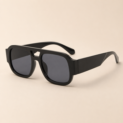 Stylish Aviator Sunglasses for Men and Women , Trendy Rectangle, Fashionable Design, Perfect for Outdoor Activities and Daily Wear