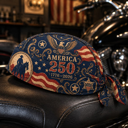 Last Day 49% OFF🔥America 250 Cycling Pirate Hat / Biker Headwrap