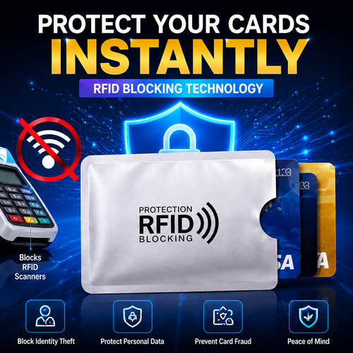 💳 Anti-Theft RFID Card Holder