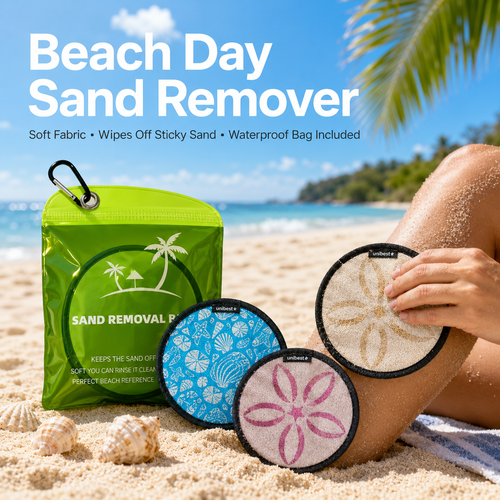 🔥Best Seller | Portable Beach Sand Remover Bag