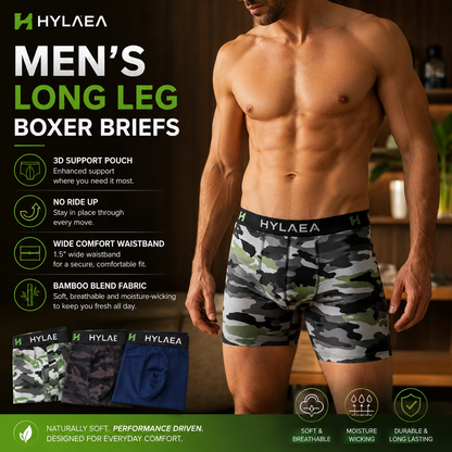 🔥Hot Sale | Men's Bamboo Boxer Briefs