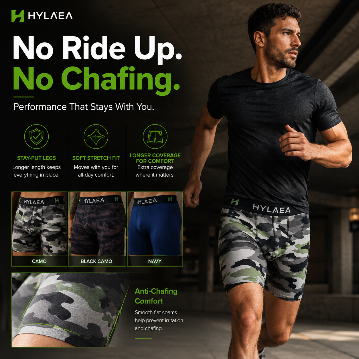 🔥Hot Sale | Men's Bamboo Boxer Briefs
