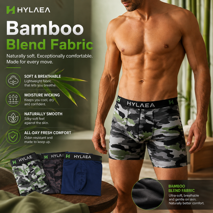 🔥Hot Sale | Men's Bamboo Boxer Briefs