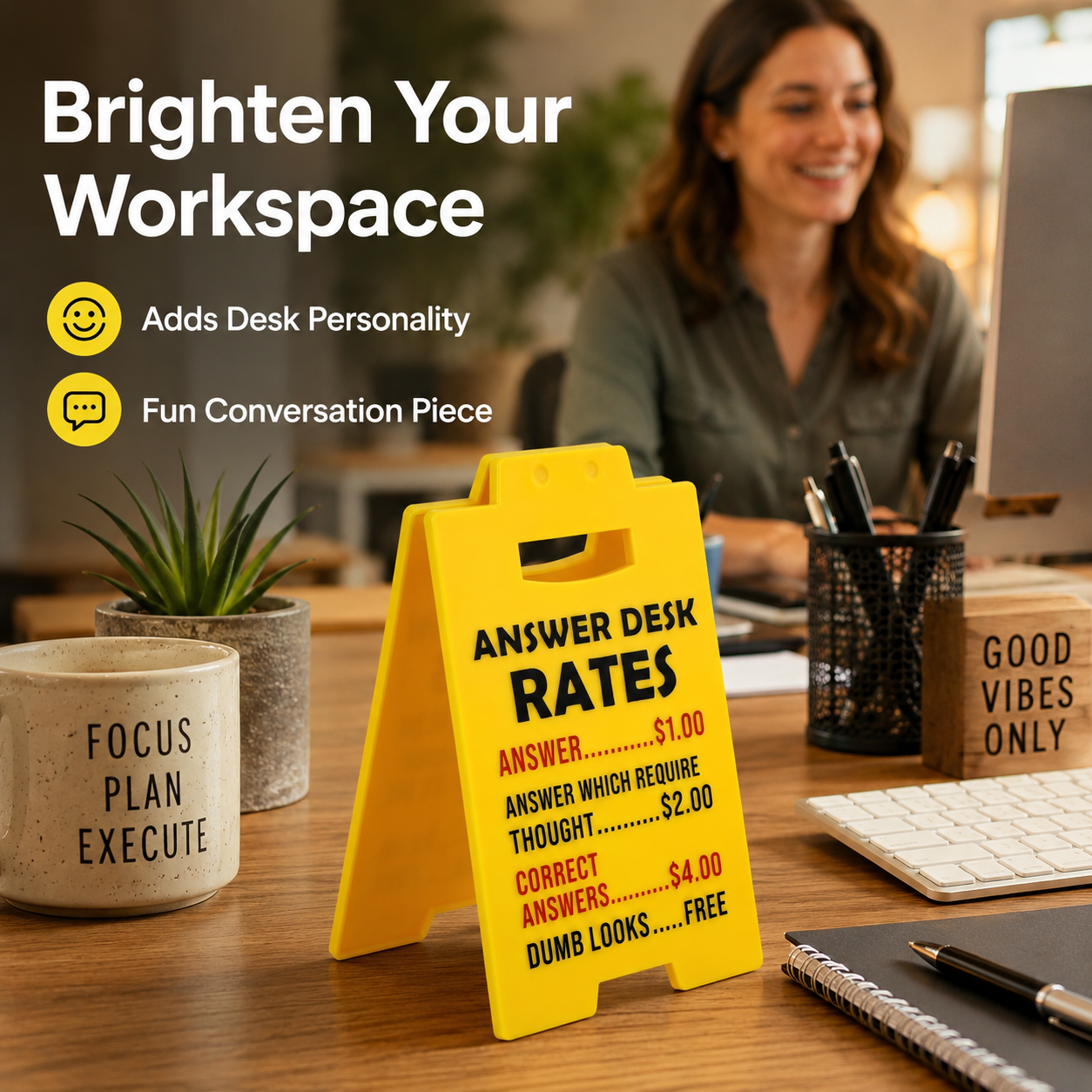 💥New Arrival 🎁Answer Desk Rates Sign